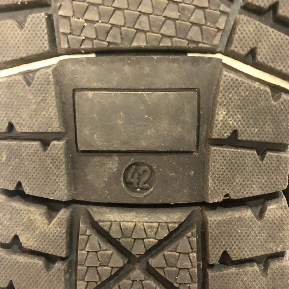 PEGABO Brown Leather Fleece Lined Casual/Work Boots Size 9 (42) - Picture 9 of 14